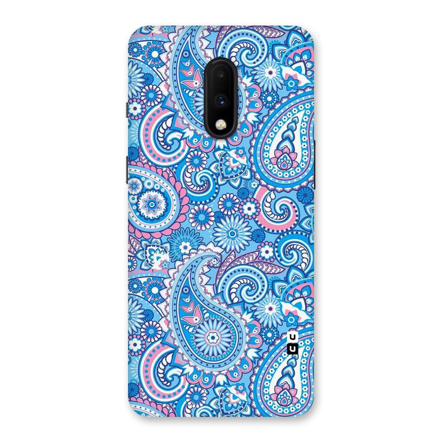 Artistic Blue Art Back Case for OnePlus 7