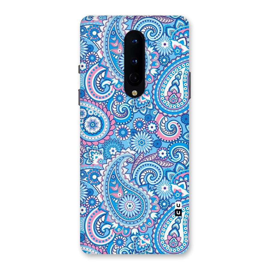 Artistic Blue Art Back Case for OnePlus 8