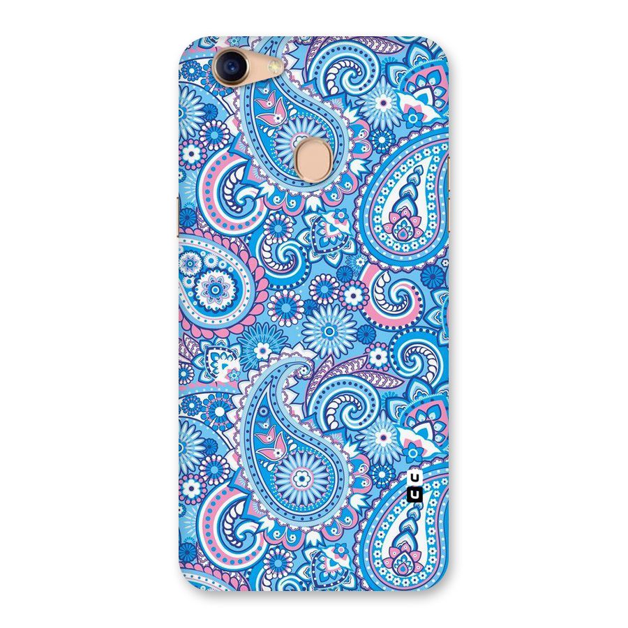 Artistic Blue Art Back Case for Oppo F5 Youth