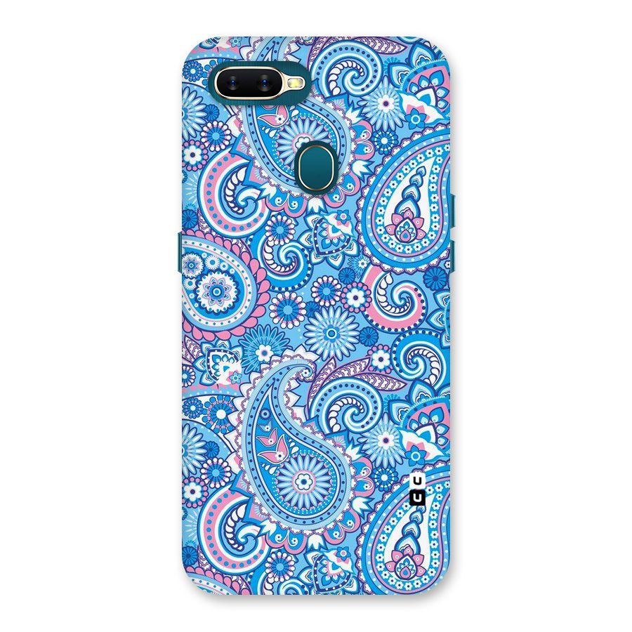 Artistic Blue Art Back Case for Oppo A11k