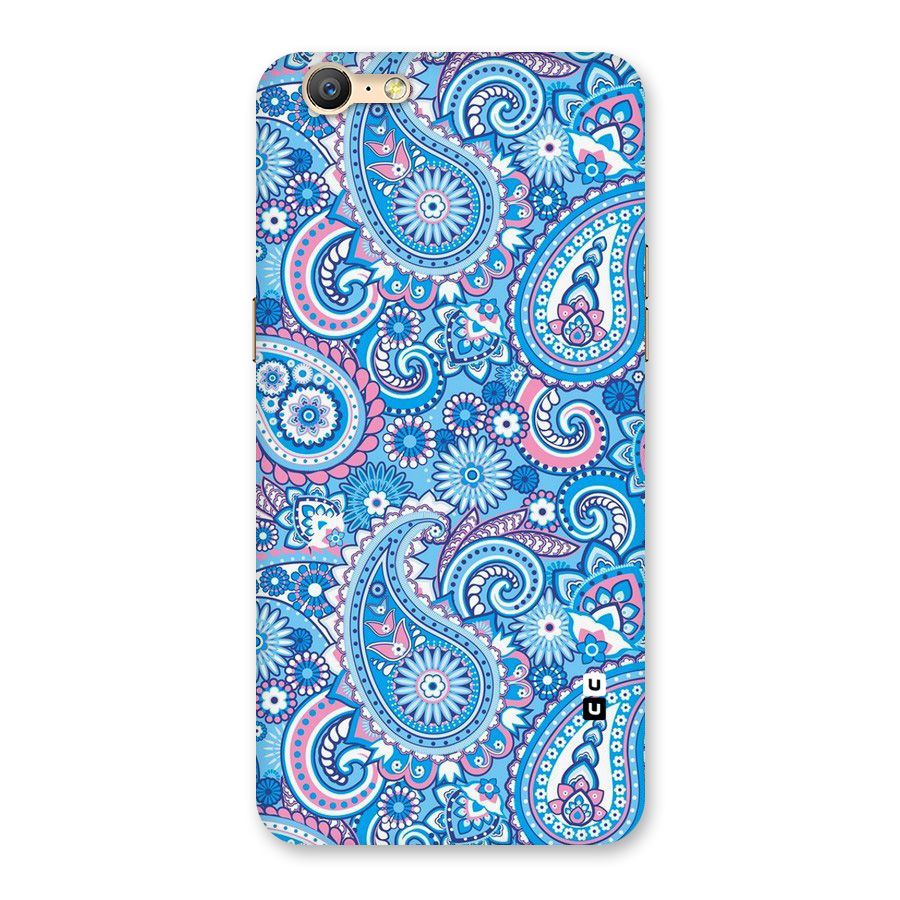 Artistic Blue Art Back Case for Oppo A57