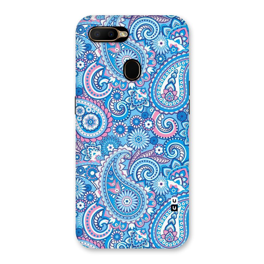 Artistic Blue Art Back Case for Oppo A5s