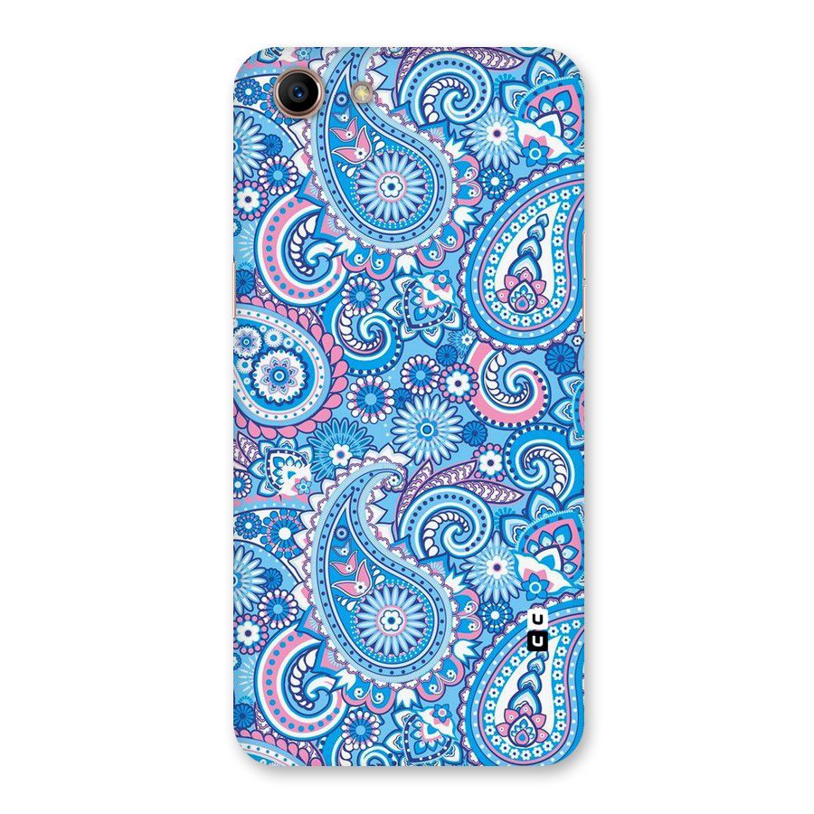 Artistic Blue Art Back Case for Oppo A83 (2018)