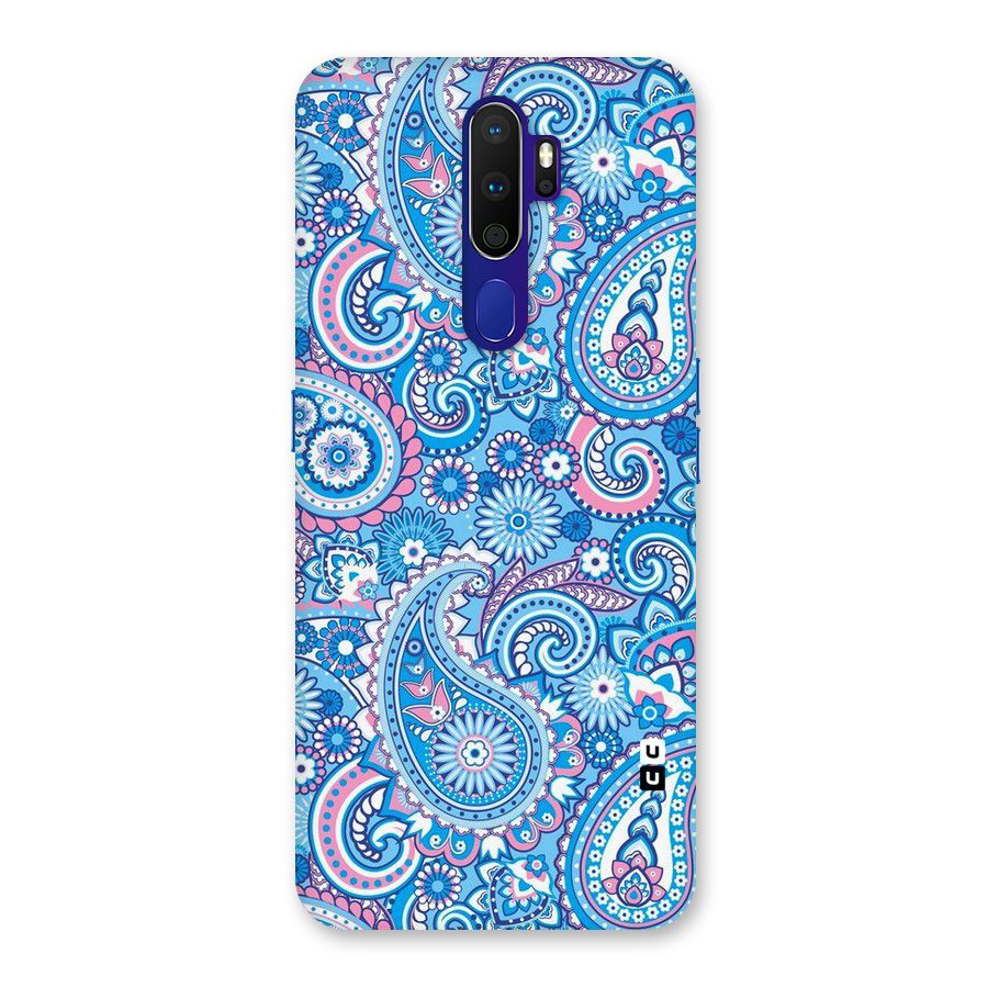 Artistic Blue Art Back Case for Oppo A9 (2020)