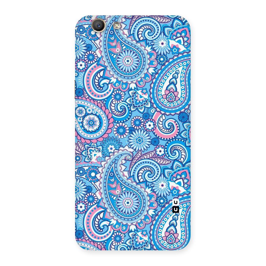 Artistic Blue Art Back Case for Oppo F1s