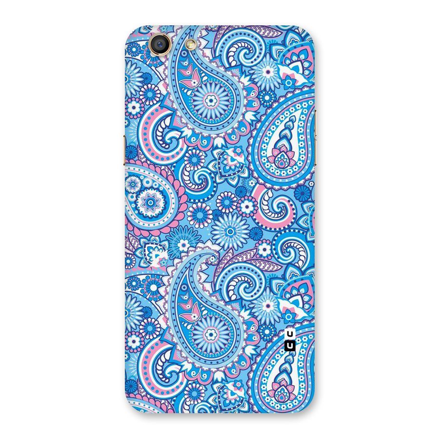 Artistic Blue Art Back Case for Oppo F3