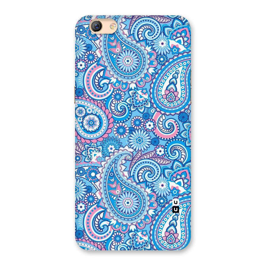 Artistic Blue Art Back Case for Oppo F3 Plus