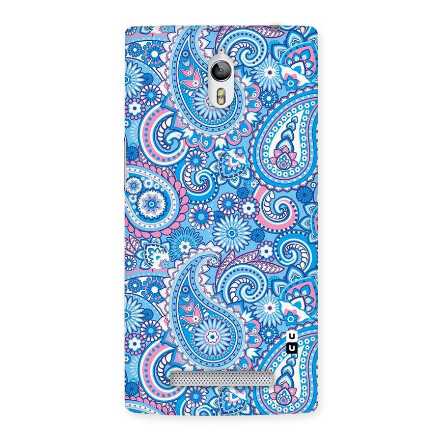 Artistic Blue Art Back Case for Oppo Find 7