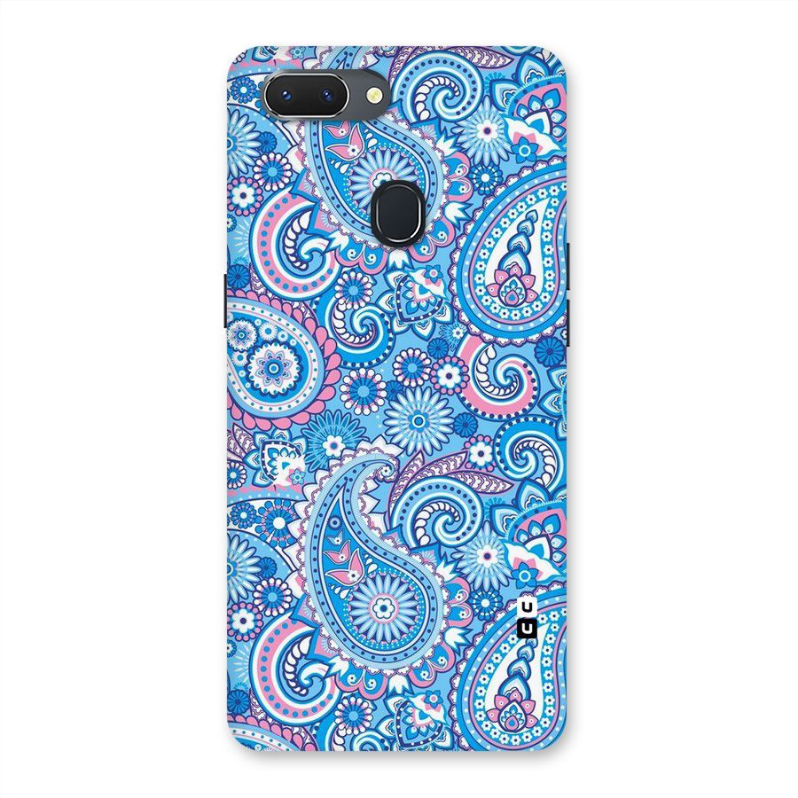 Artistic Blue Art Back Case for Oppo Realme 2