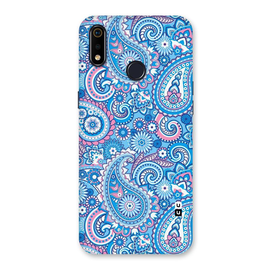 Artistic Blue Art Back Case for Realme 3i