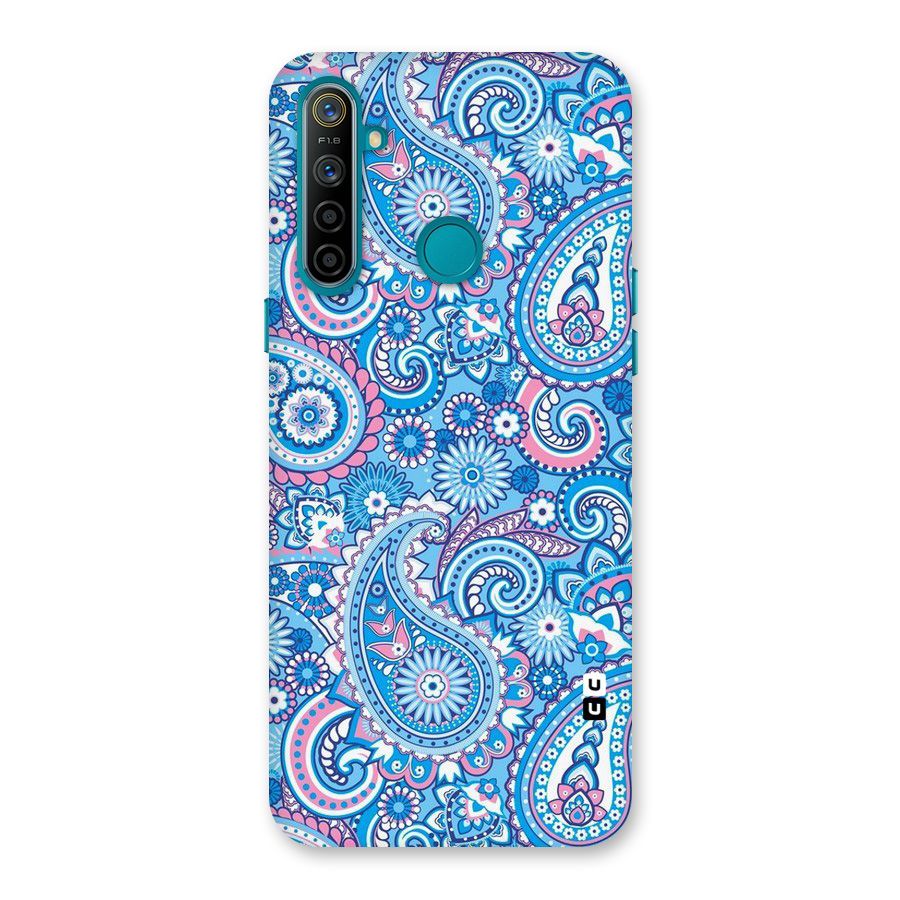 Artistic Blue Art Back Case for Realme 5i