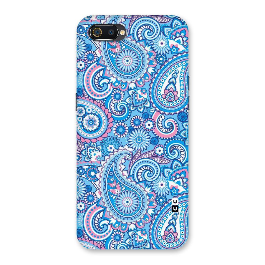 Artistic Blue Art Back Case for Realme C2