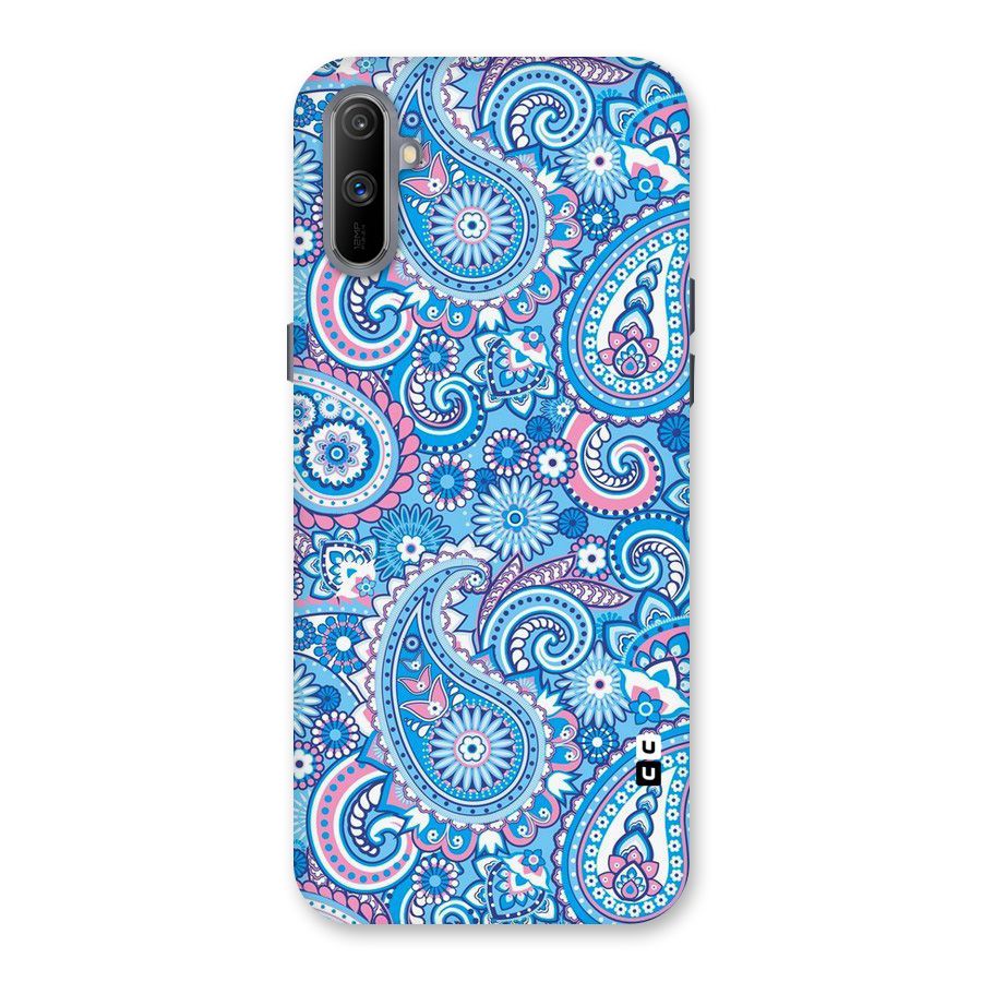 Artistic Blue Art Back Case for Realme C3