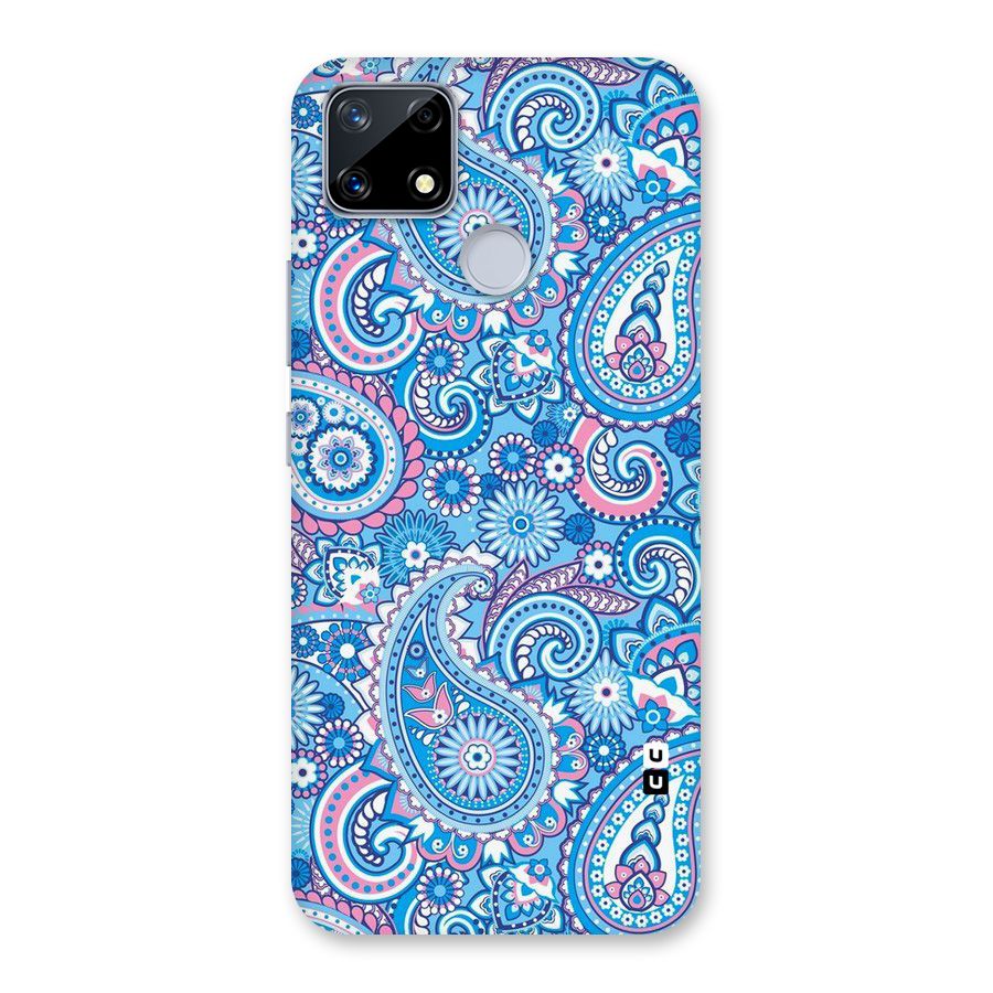 Artistic Blue Art Back Case for Realme Narzo 20