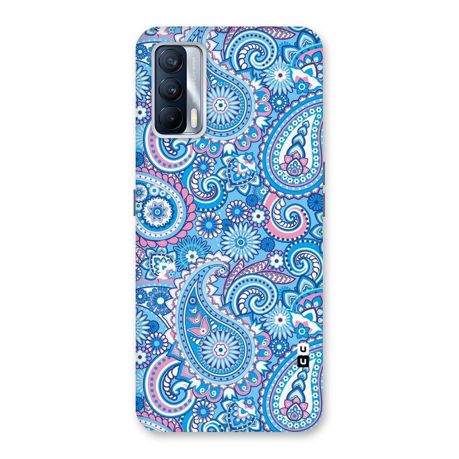 Artistic Blue Art Back Case for Realme X7