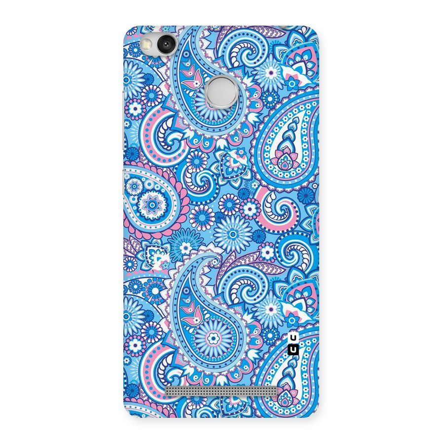 Artistic Blue Art Back Case for Redmi 3S Prime