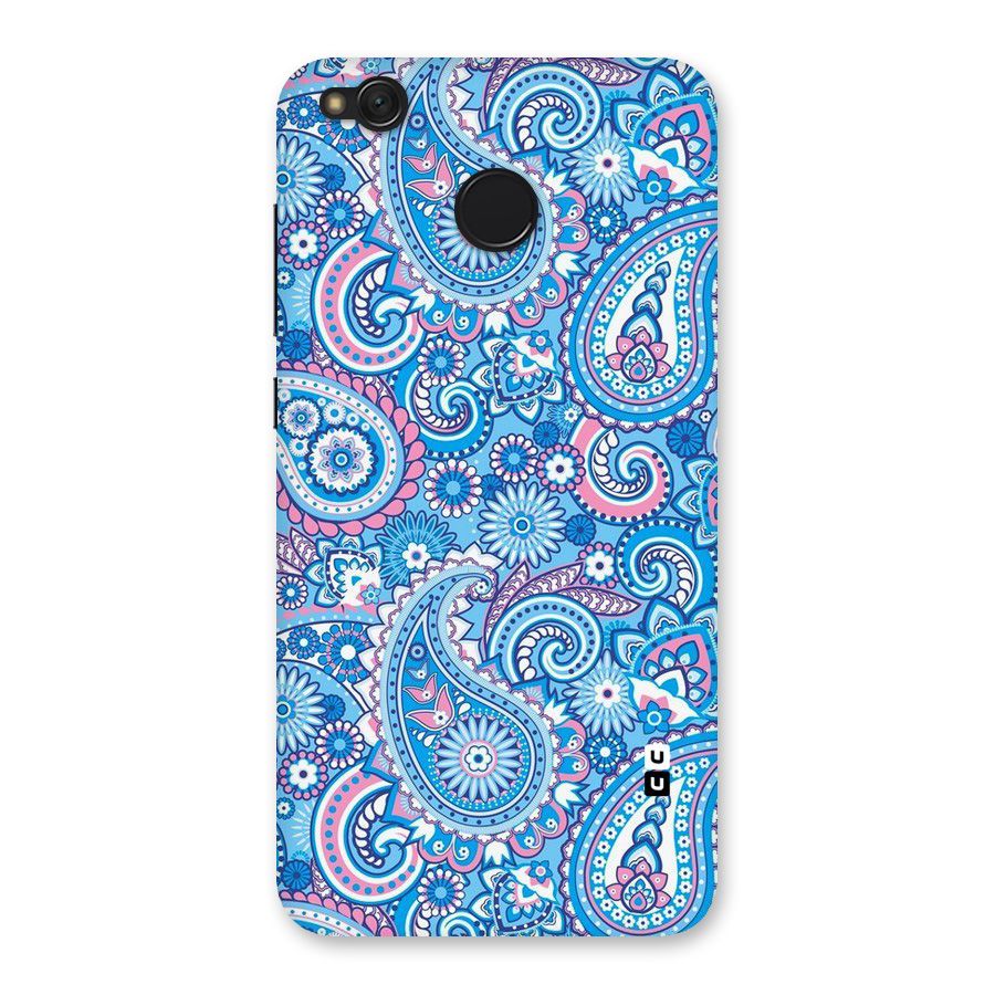 Artistic Blue Art Back Case for Redmi 4