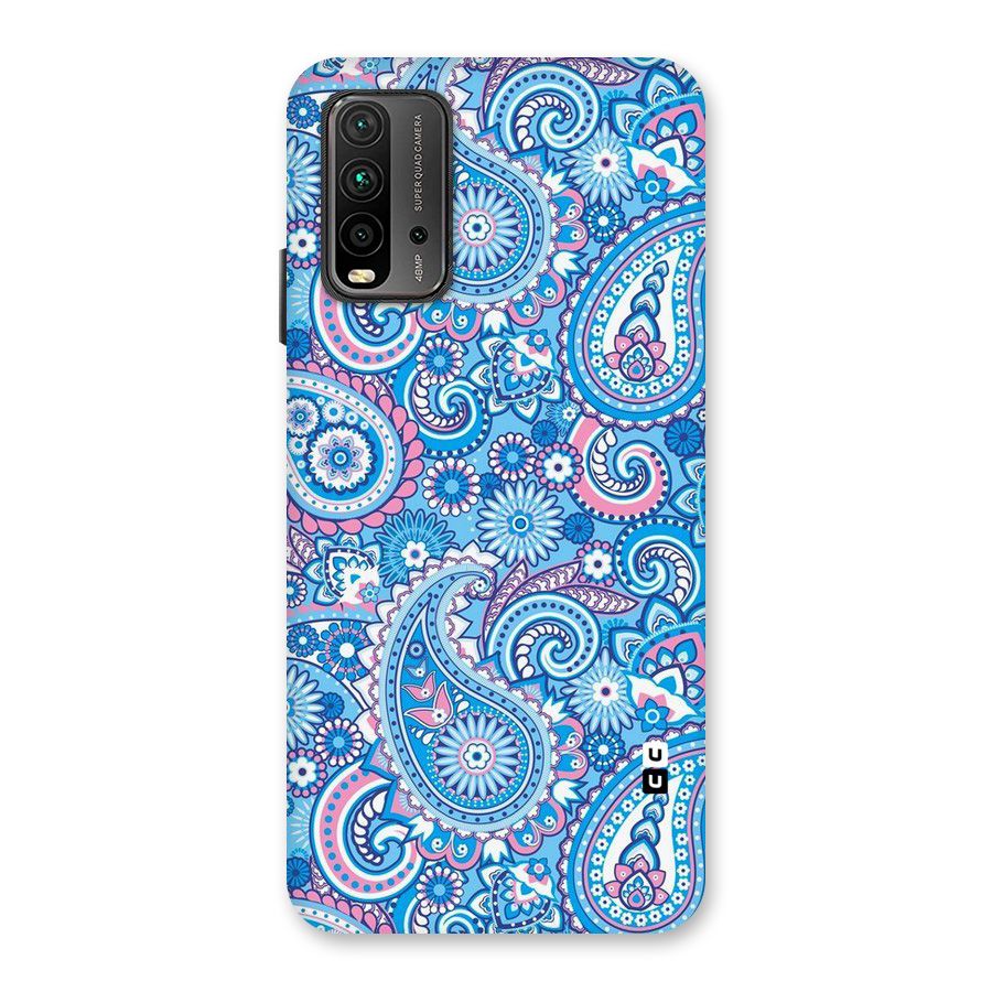 Artistic Blue Art Back Case for Redmi 9 Power
