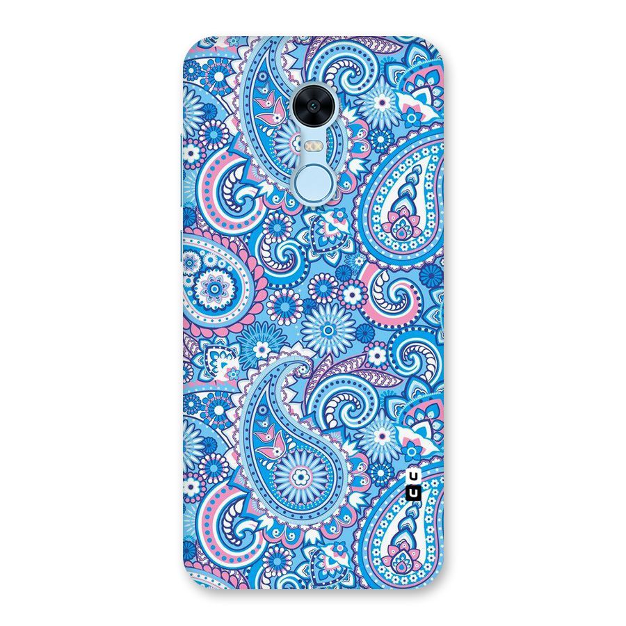 Artistic Blue Art Back Case for Redmi Note 5