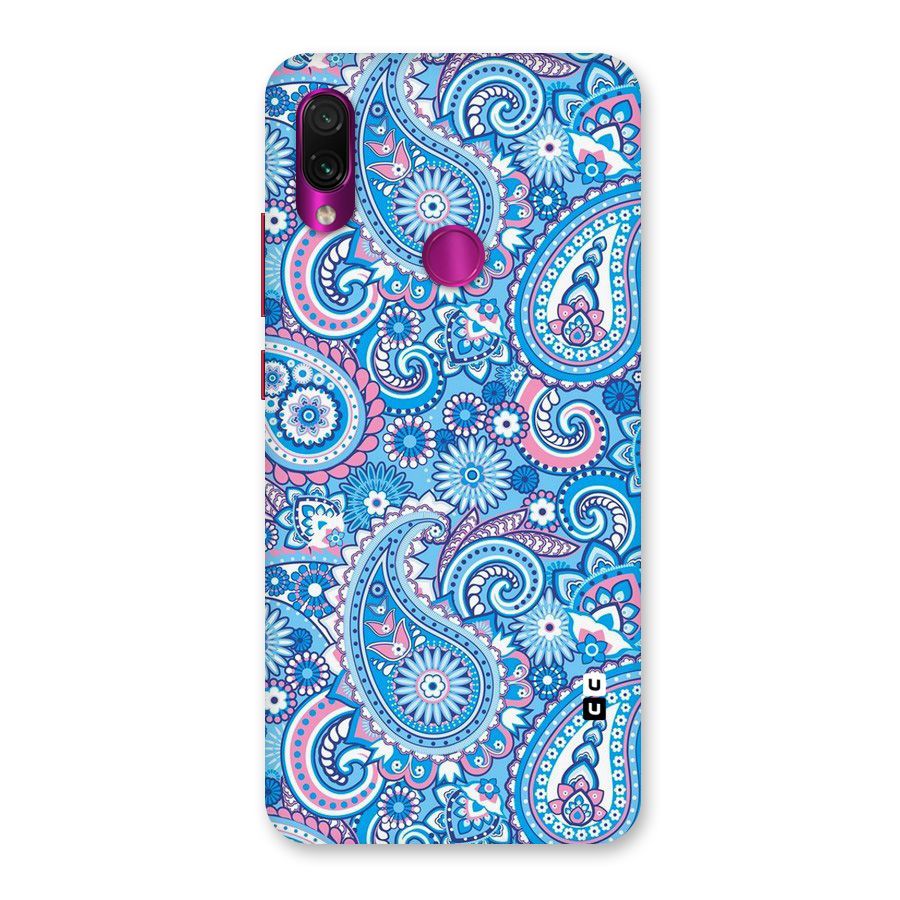 Artistic Blue Art Back Case for Redmi Note 7 Pro