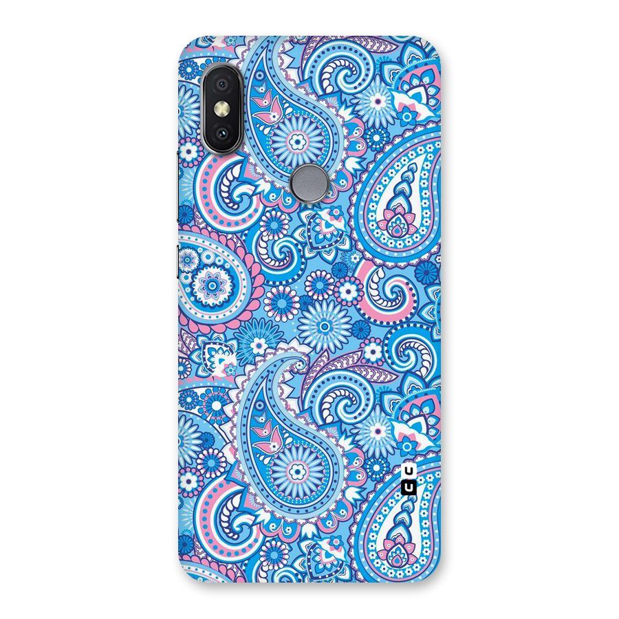 Artistic Blue Art Back Case for Redmi Y2