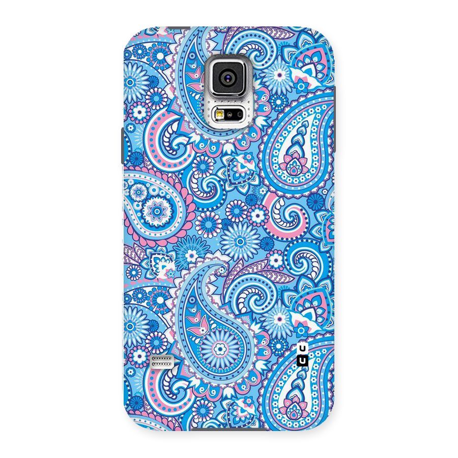 Artistic Blue Art Back Case for Samsung Galaxy S5