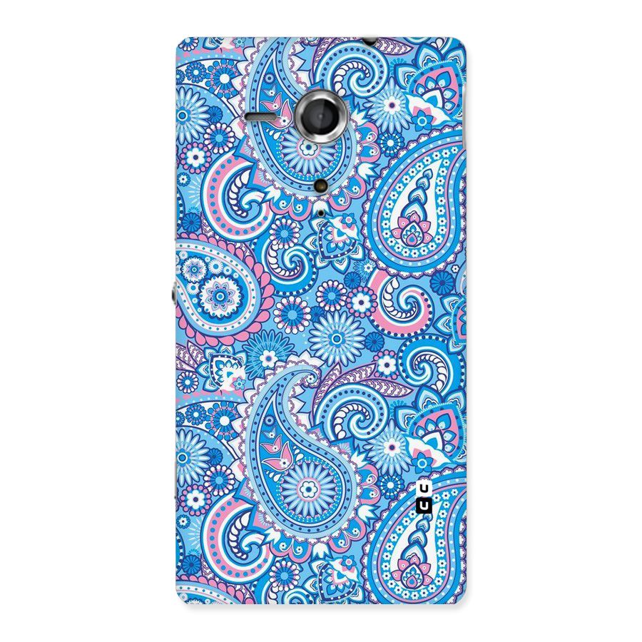 Artistic Blue Art Back Case for Sony Xperia SP