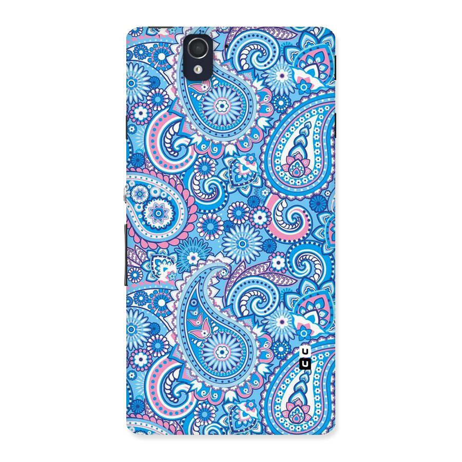 Artistic Blue Art Back Case for Sony Xperia Z