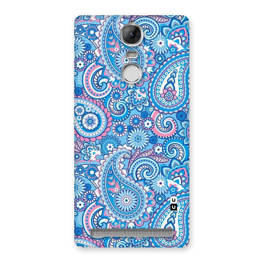 Artistic Blue Art Back Case for Vibe K5 Note