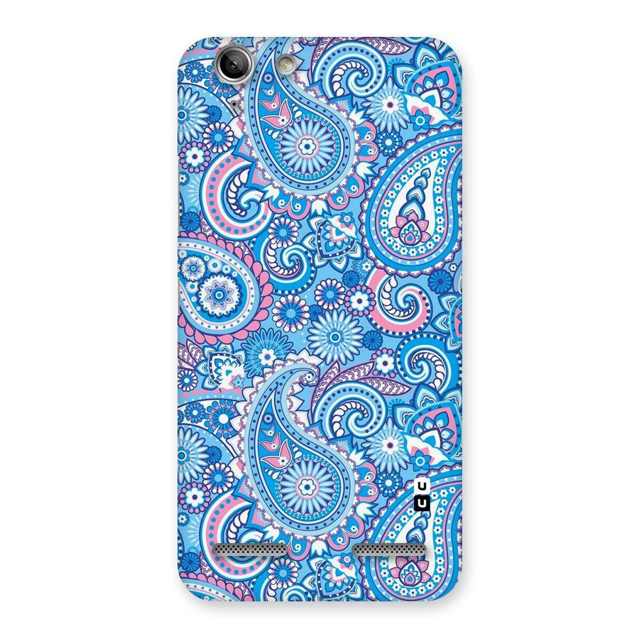 Artistic Blue Art Back Case for Vibe K5 Plus