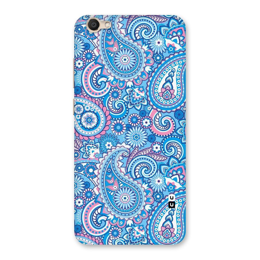 Artistic Blue Art Back Case for Vivo V5s