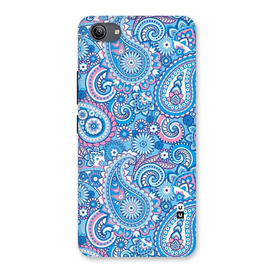 Artistic Blue Art Back Case for Vivo Y81i
