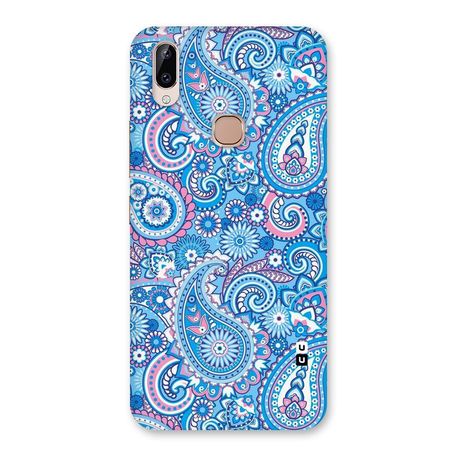 Artistic Blue Art Back Case for Vivo Y83 Pro