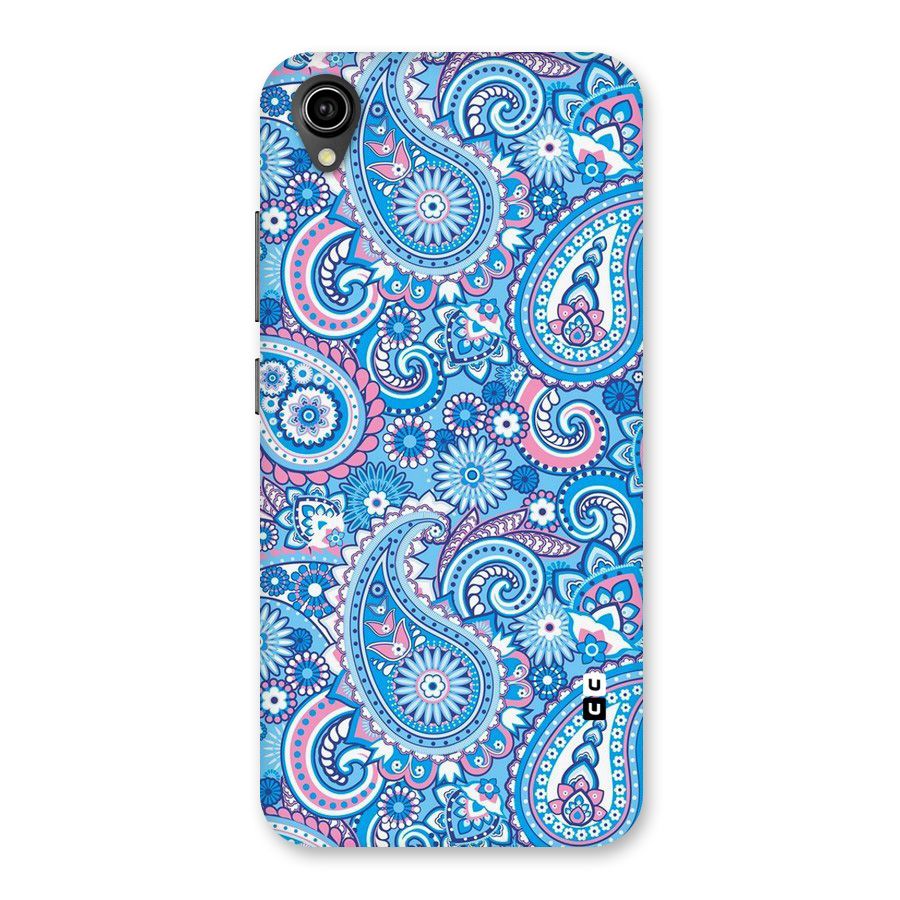Artistic Blue Art Back Case for Vivo Y90