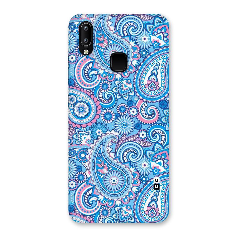Artistic Blue Art Back Case for Vivo Y93