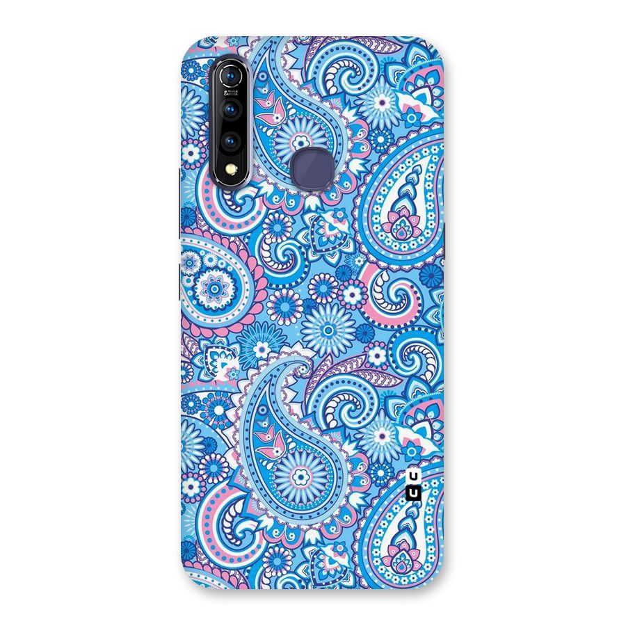 Artistic Blue Art Back Case for Vivo Z1 Pro