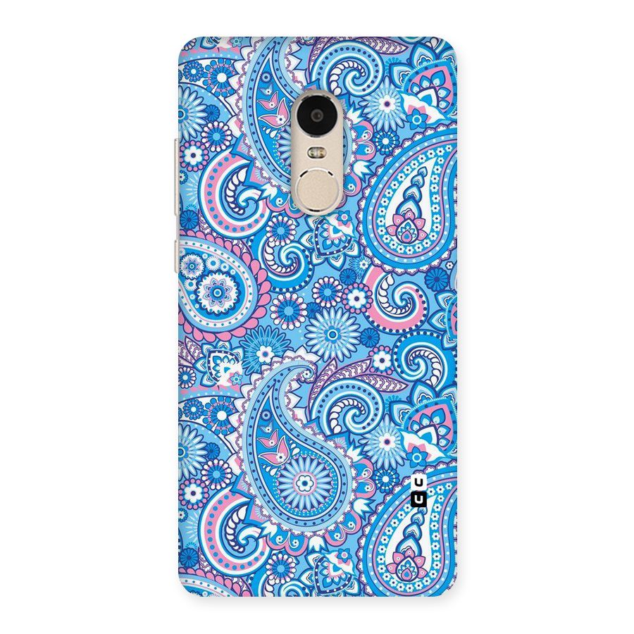 Artistic Blue Art Back Case for Xiaomi Redmi Note 4