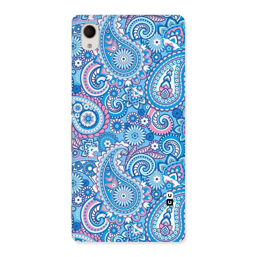 Artistic Blue Art Back Case for Xperia M4 Aqua
