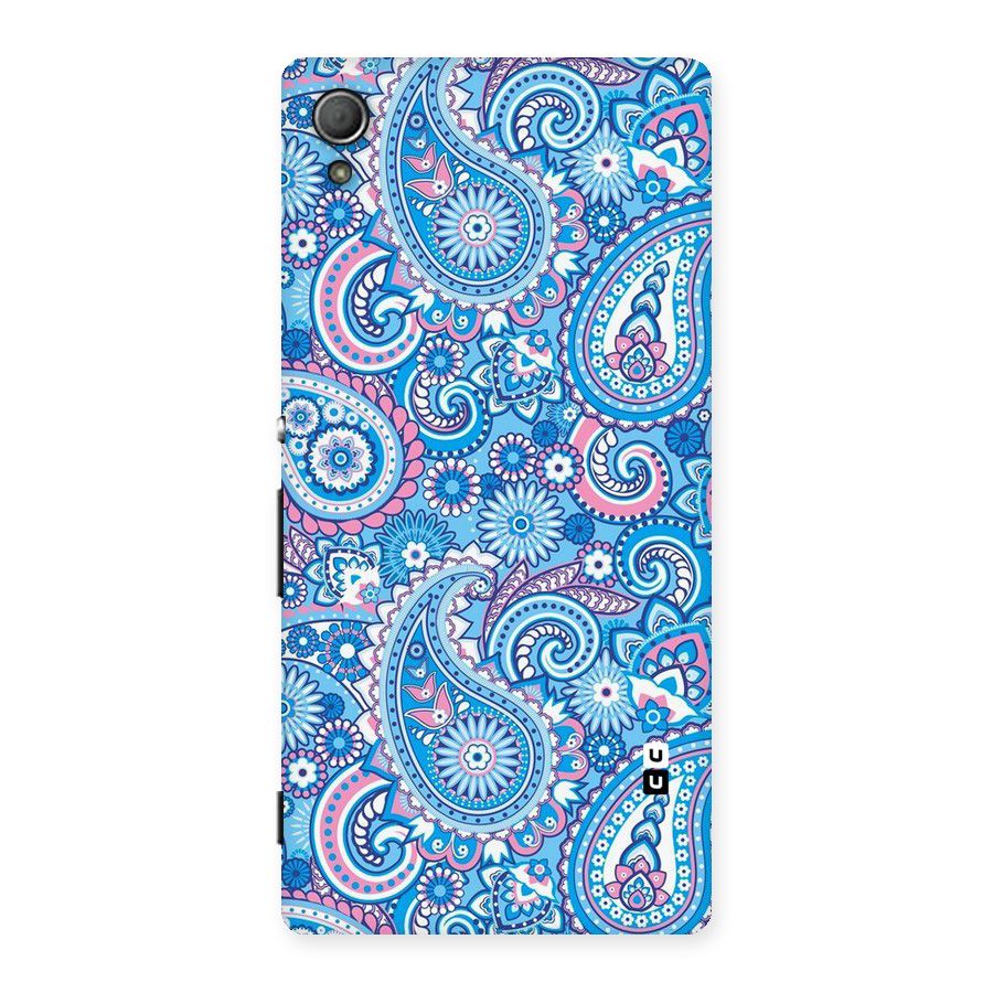 Artistic Blue Art Back Case for Xperia Z3 Plus