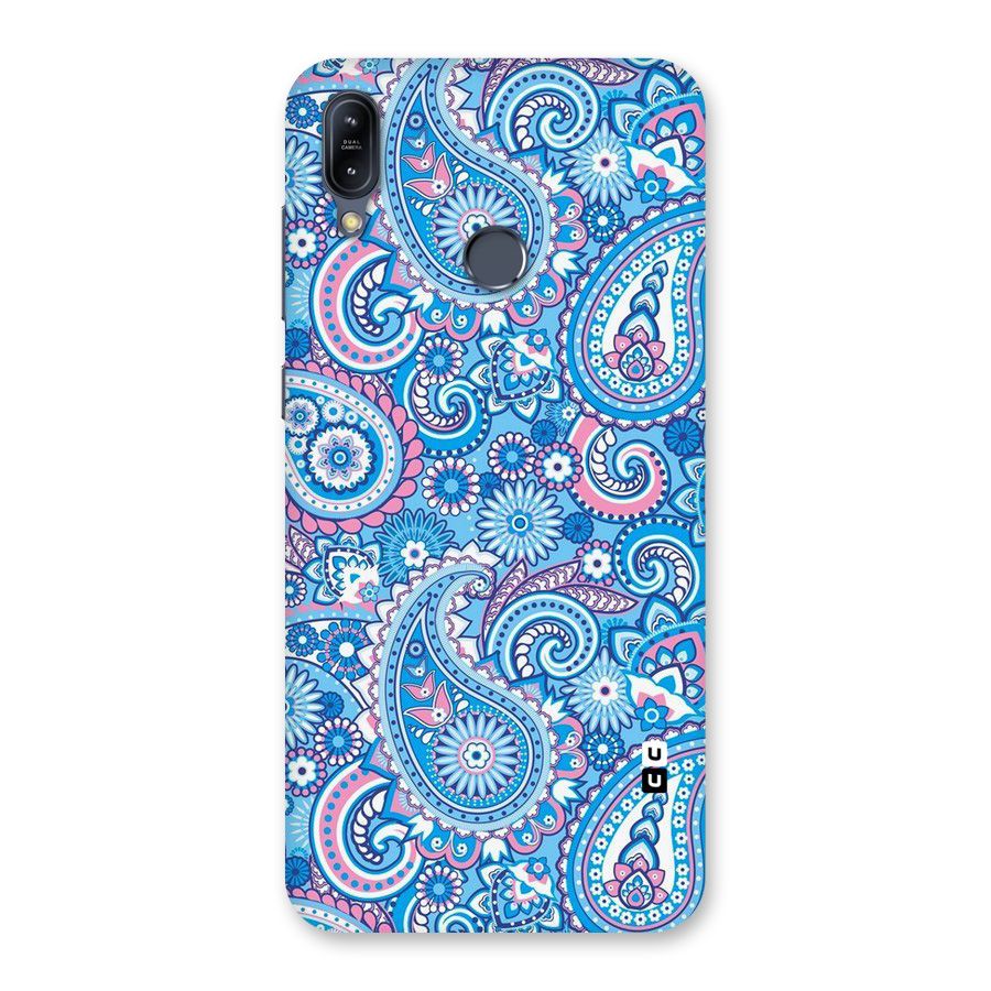 Artistic Blue Art Back Case for Zenfone Max M2