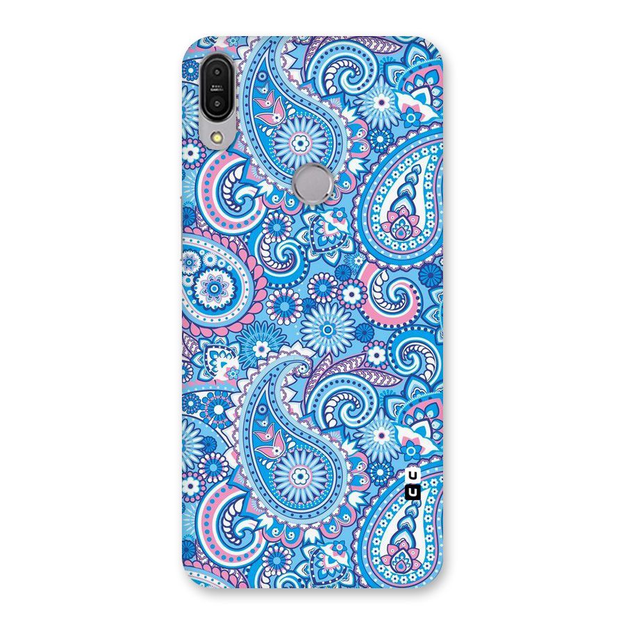 Artistic Blue Art Back Case for Zenfone Max Pro M1