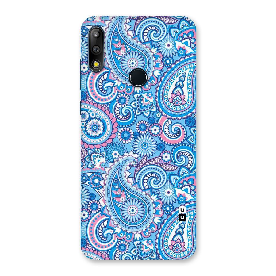Artistic Blue Art Back Case for Zenfone Max Pro M2