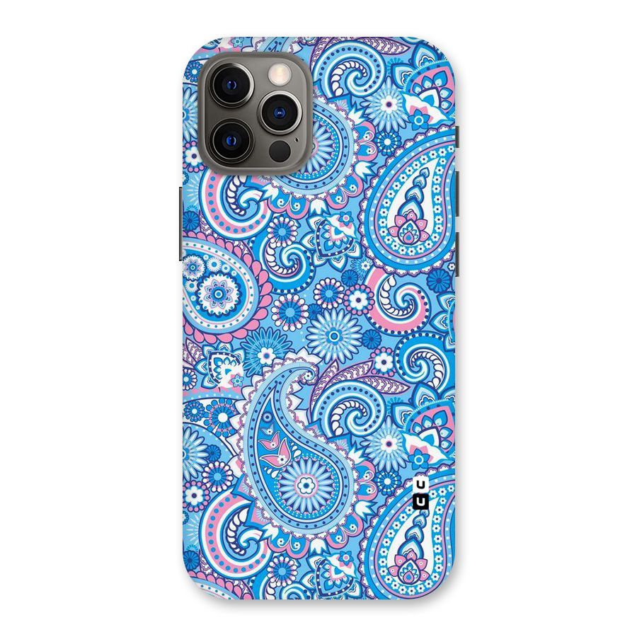 Artistic Blue Art Back Case for iPhone 12 Pro