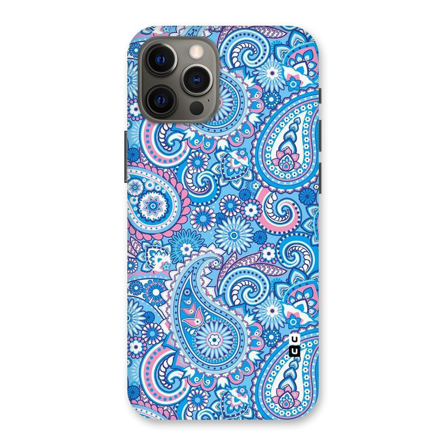 Artistic Blue Art Back Case for iPhone 12 Pro Max
