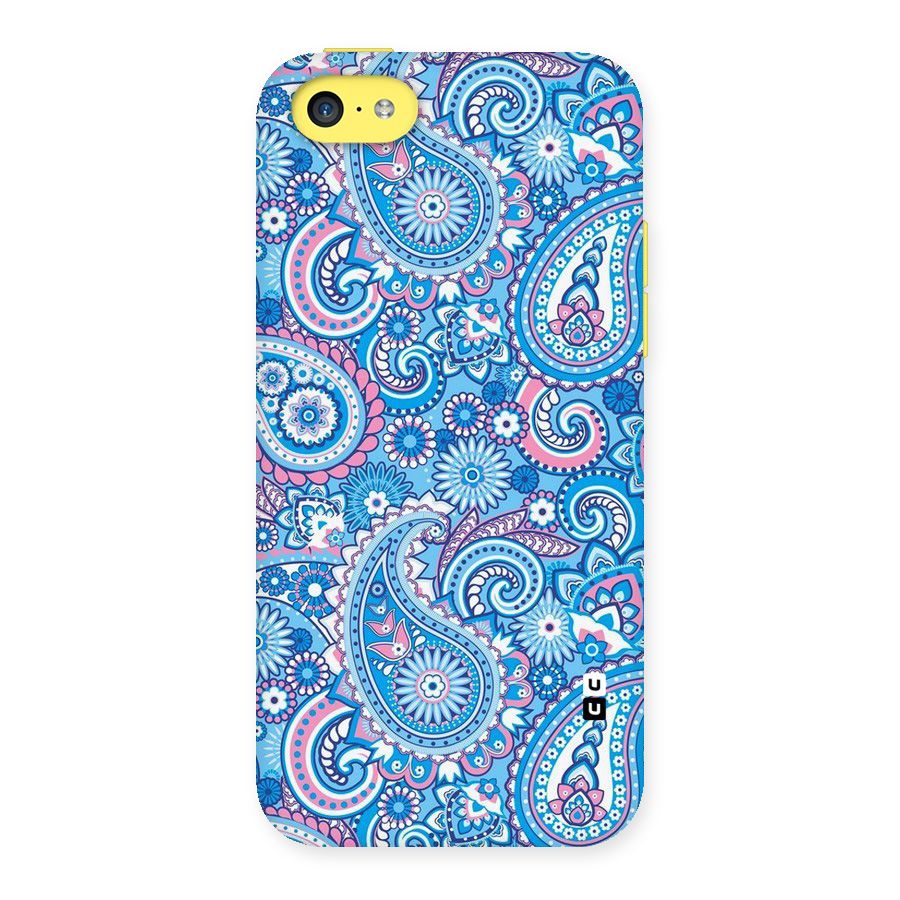 Artistic Blue Art Back Case for iPhone 5C
