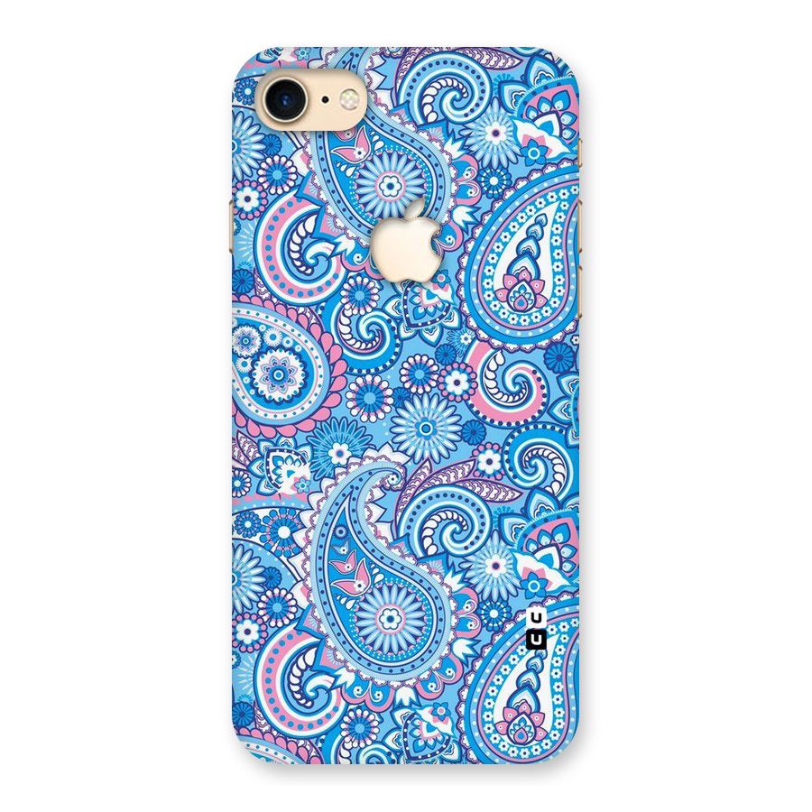 Artistic Blue Art Back Case for iPhone 7 Apple Cut