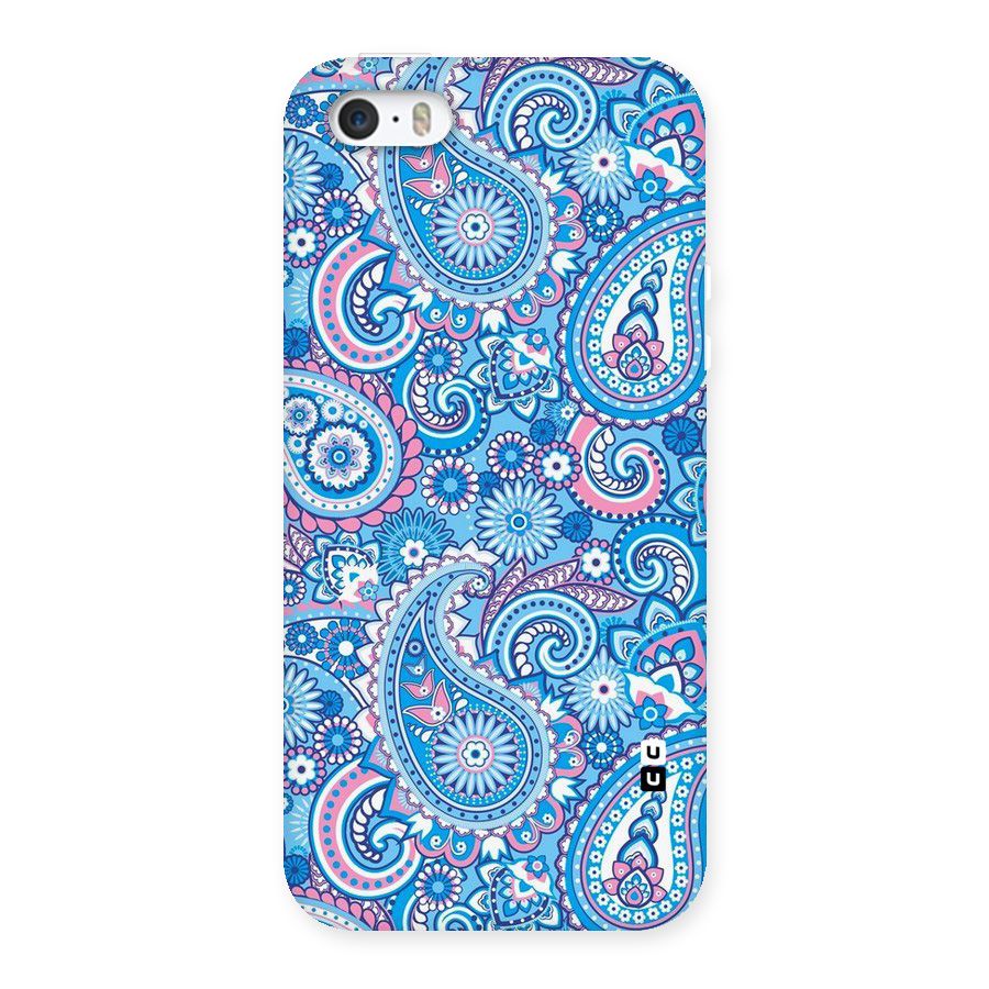 Artistic Blue Art Back Case for iPhone SE