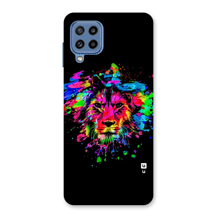 Artistic Lion Art Splash Back Case for Galaxy M32