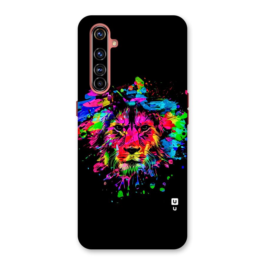 Artistic Lion Art Splash Back Case for Realme X50 Pro
