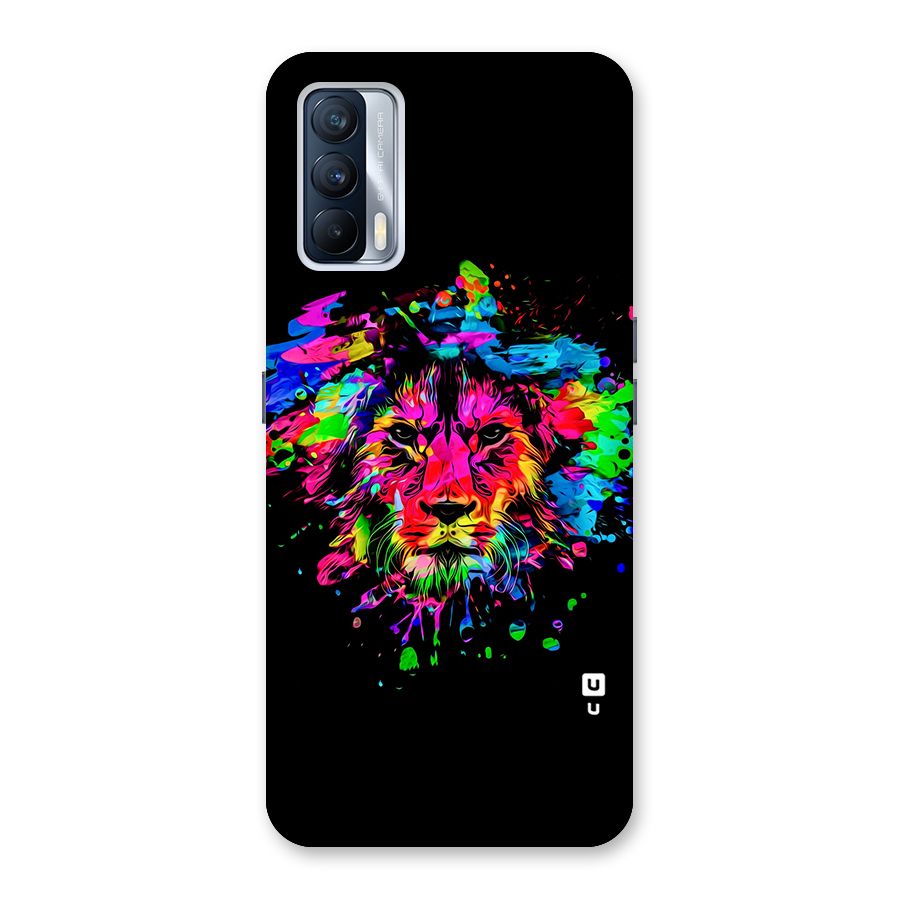 Artistic Lion Art Splash Back Case for Realme X7